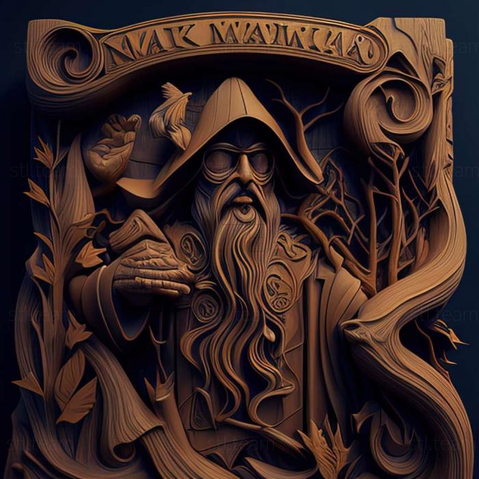 3D модель Игра Magicka Wizard Wars (STL)